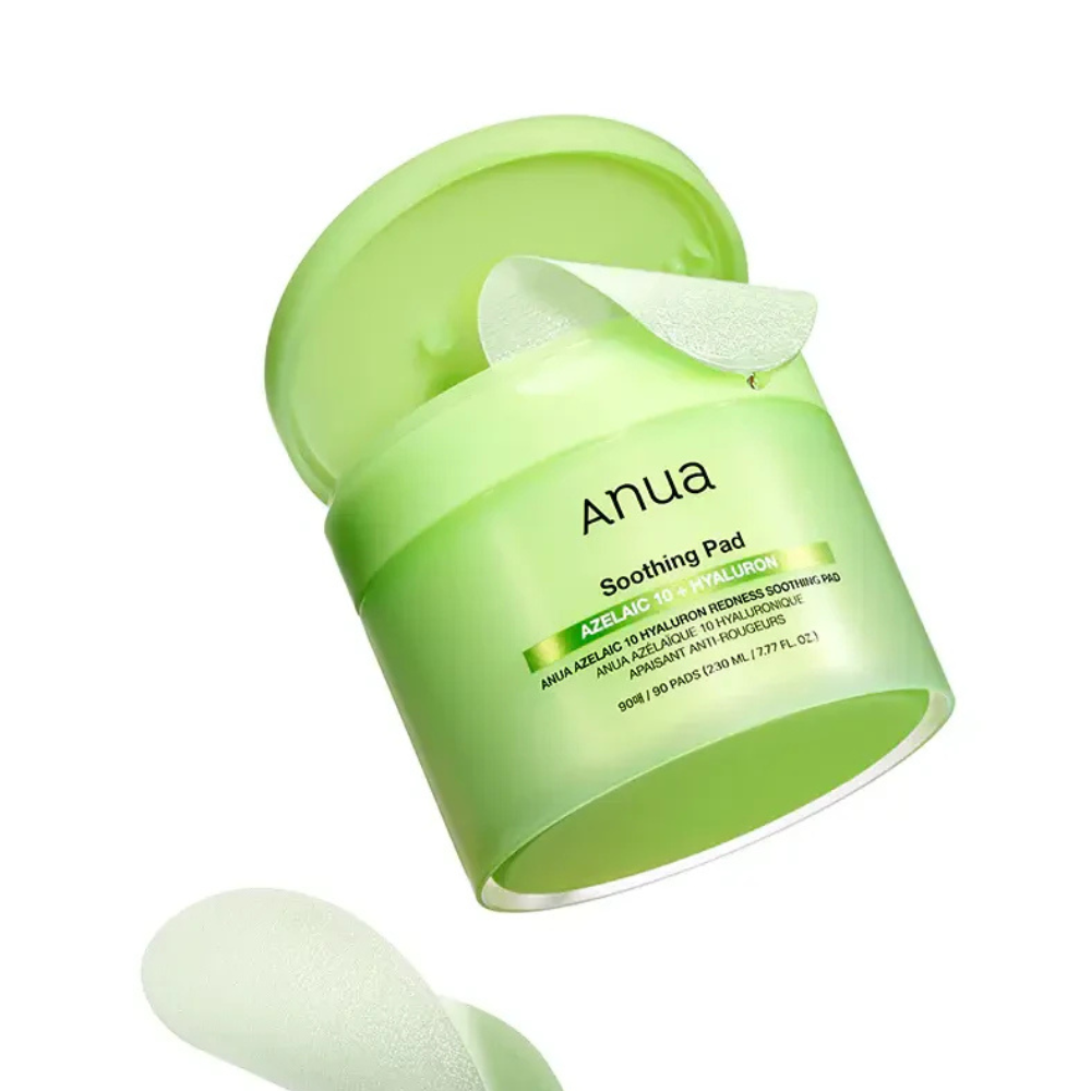 Anua Azelaic 10 Hyaluron Redness Soothing Pad - raminamieji toniko padeliai