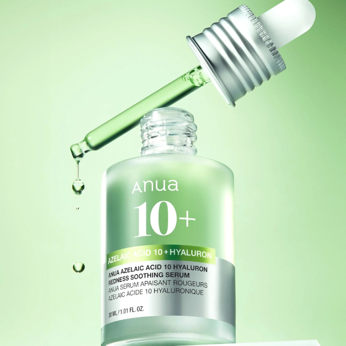 Anua Azelaic Acid 10 Hyaluron Redness Soothing Serum - raminamasis veido serumas