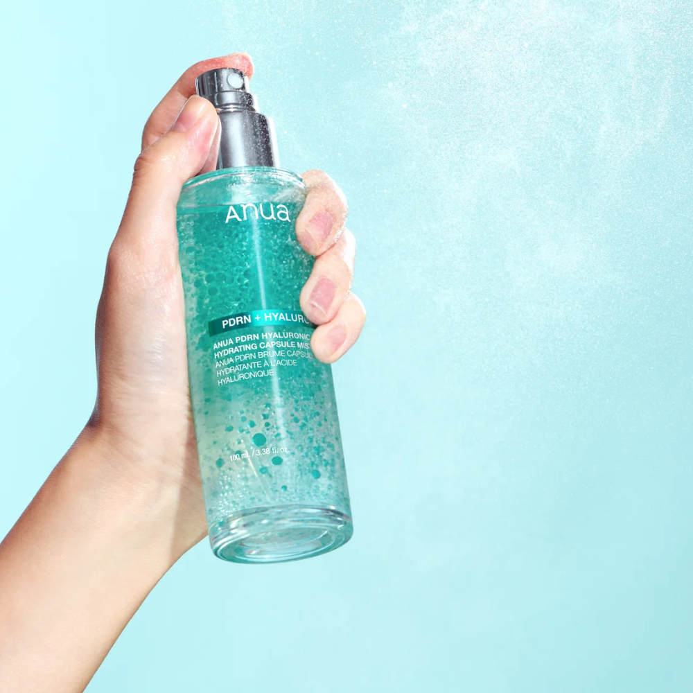 Anua PDRN Hyaluronic Acid Hydrating Capsule Mist - drėkinamoji veido dulksna