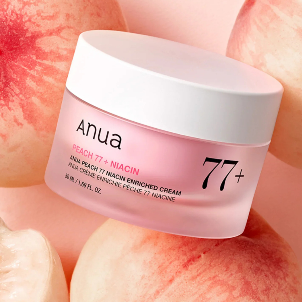 Anua Peach 77 Niacin Enriched Cream - drėkinamasis veido kremas