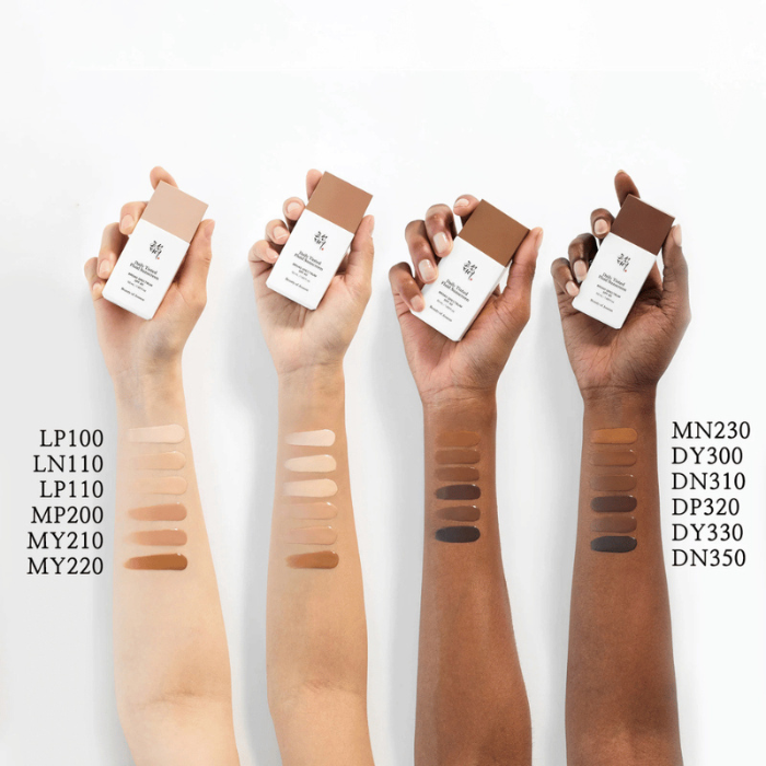 Beauty Of Joseon Daily Tinted Fluid Sunscreen SPF40 - tonuojantis apsauginis fluidas nuo saulės