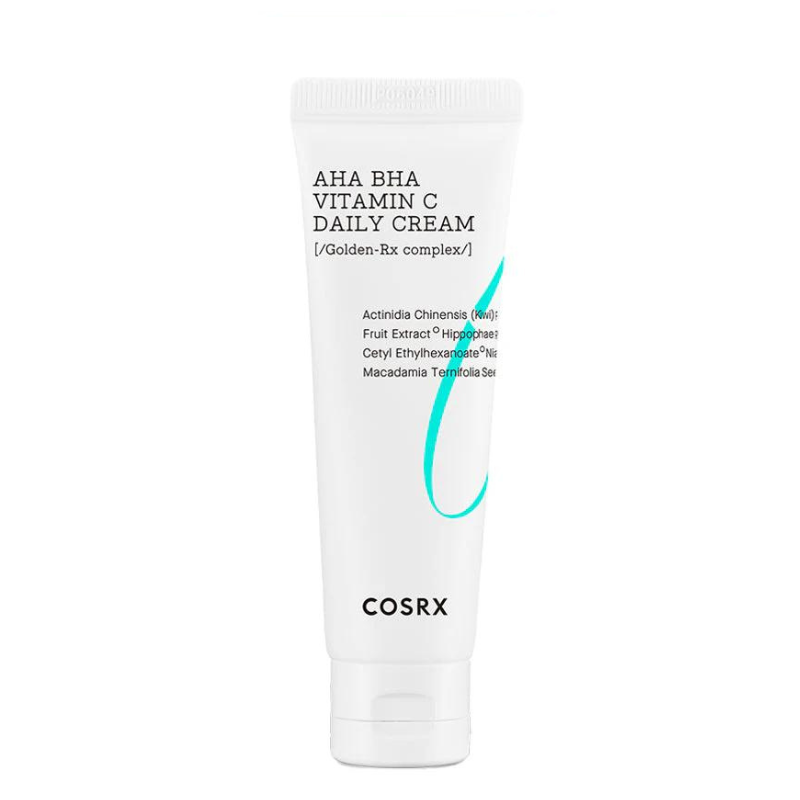 COSRX Refresh AHA BHA Vitamin C Daily Cream - veido kremas