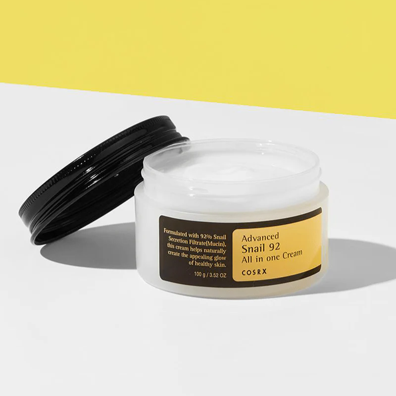 Cosrx Advanced Snail 92 All In One Cream - veido kremas su sraigių mucinu