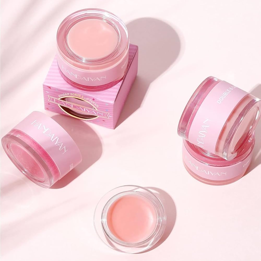 HANDAIYAN 2 In 1 Sugar Scrub & Lip Repair Mask