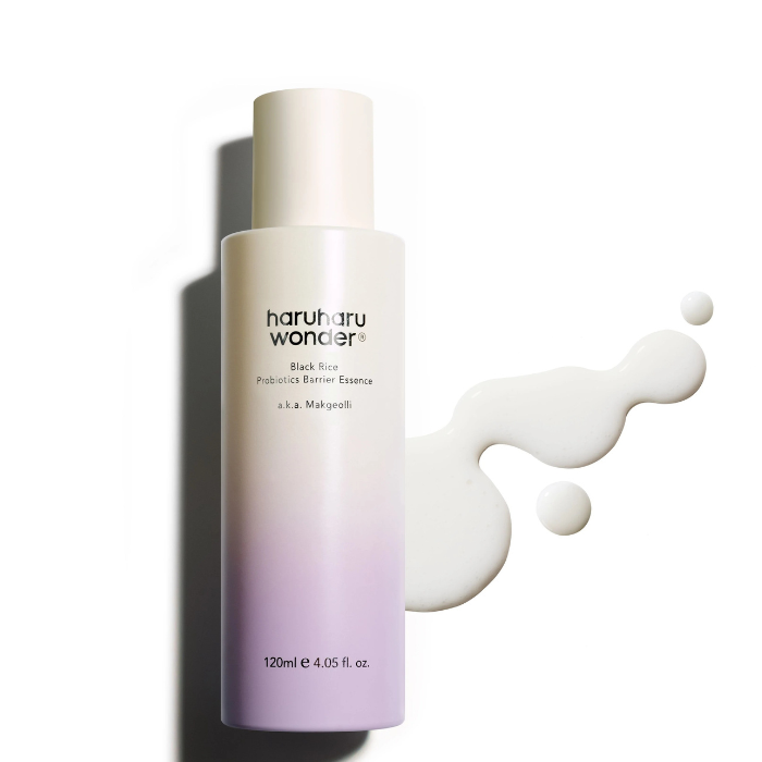 Haruharu Wonder Black Rice Probiotics Barrier Essence - drėkinamoji veido esencija
