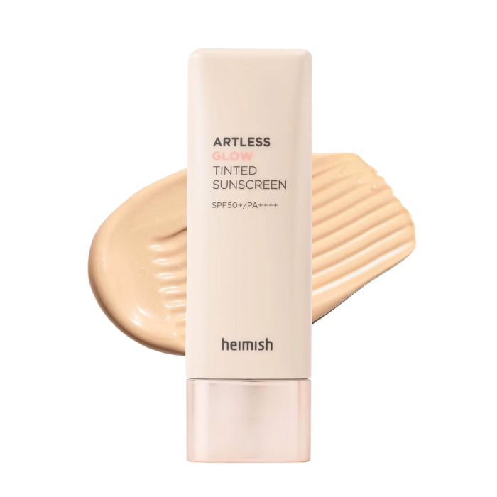 Heimish Artless Glow Tinted Sunscreen SPF50 - tonuojantis apsauginis kremas nuo saulės