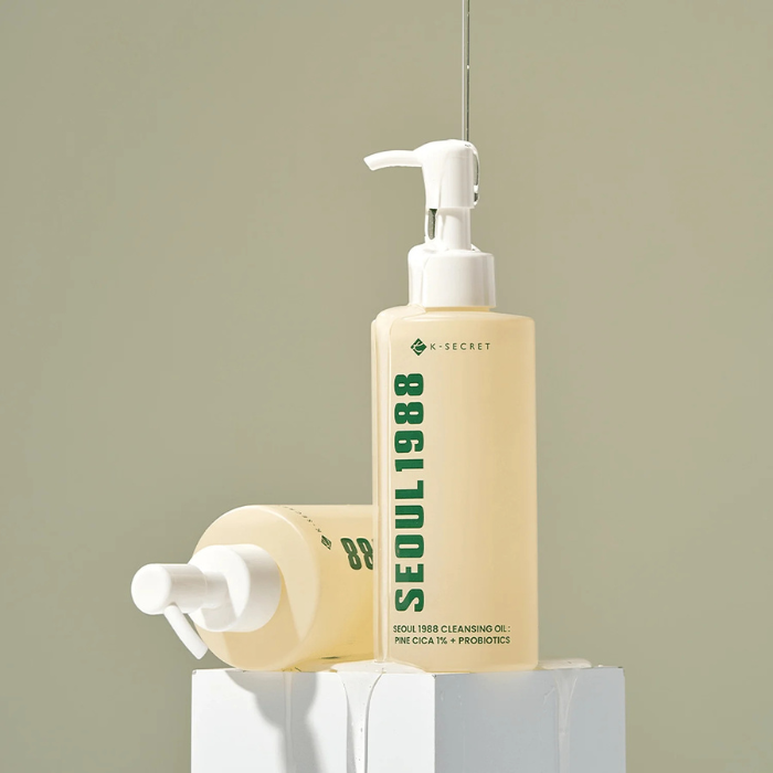 KSECRET SEOUL 1988 Cleansing Oil : Pine Cica 1% + Probiotics - valomasis aliejus