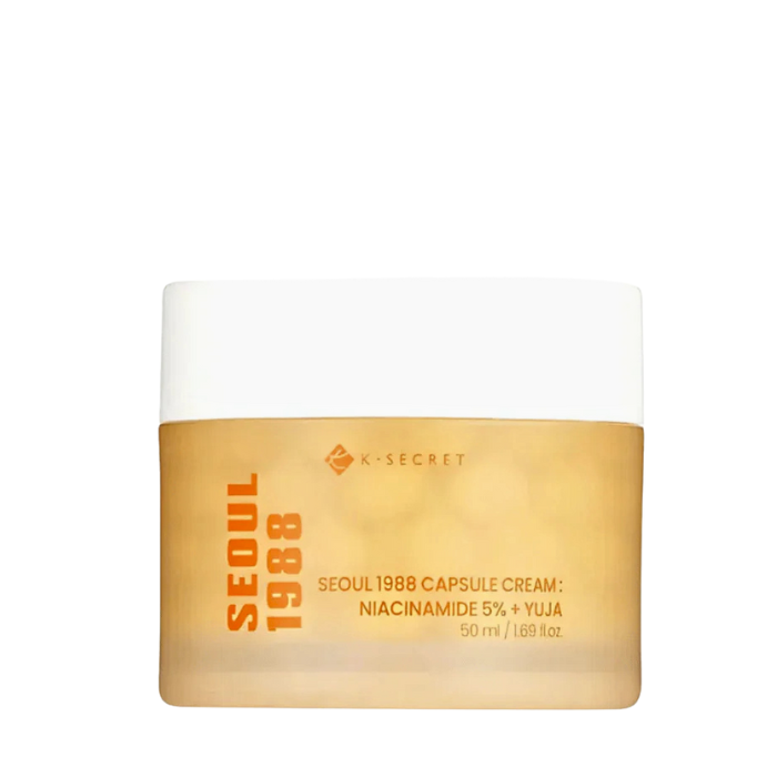 KSECRET SEOUL 1988 Capsule Cream : Niacinamide 5% + Yuja - skaistinamasis veido kremas