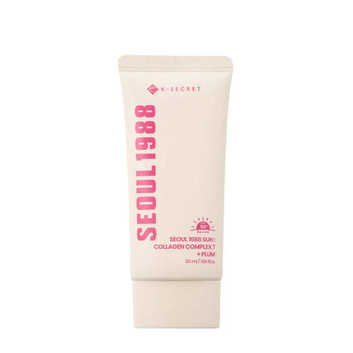 KSECRET SEOUL 1988 Sun: Collagen Complex 7 + Plum - apsauginis kremas nuo saulės