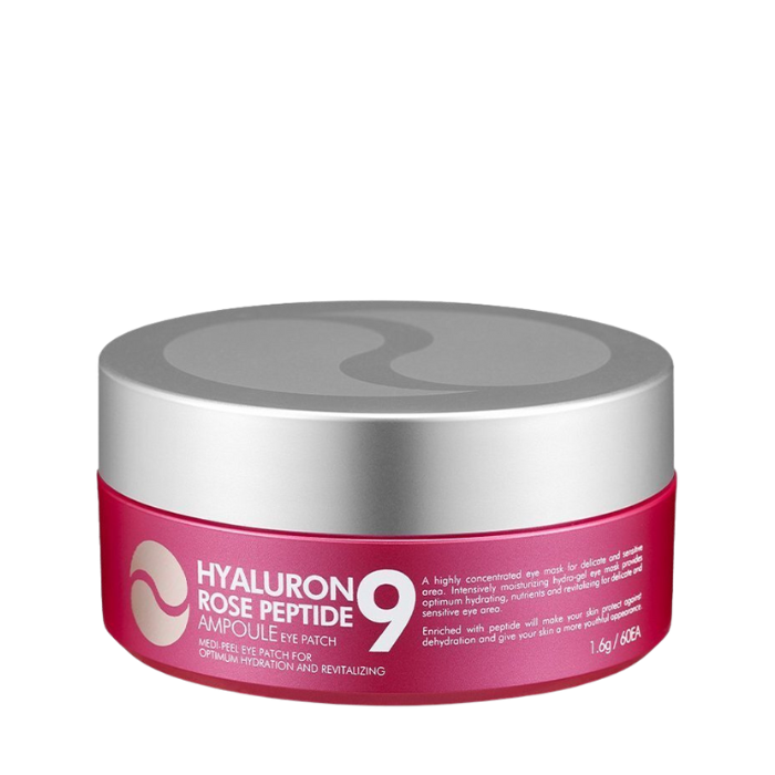 Medi-Peel Hyaluron Rose Peptide 9 Ampoule Eye Patch - paakių pagalvėlės