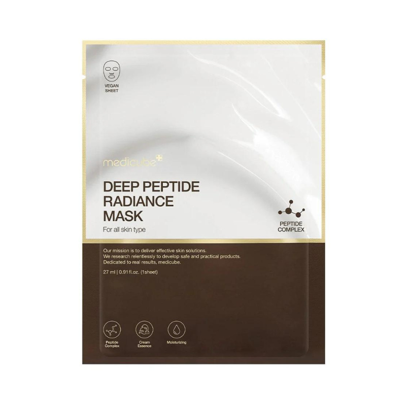 Medicube Deep Peptide Radiance Mask - veido kaukė su peptidais