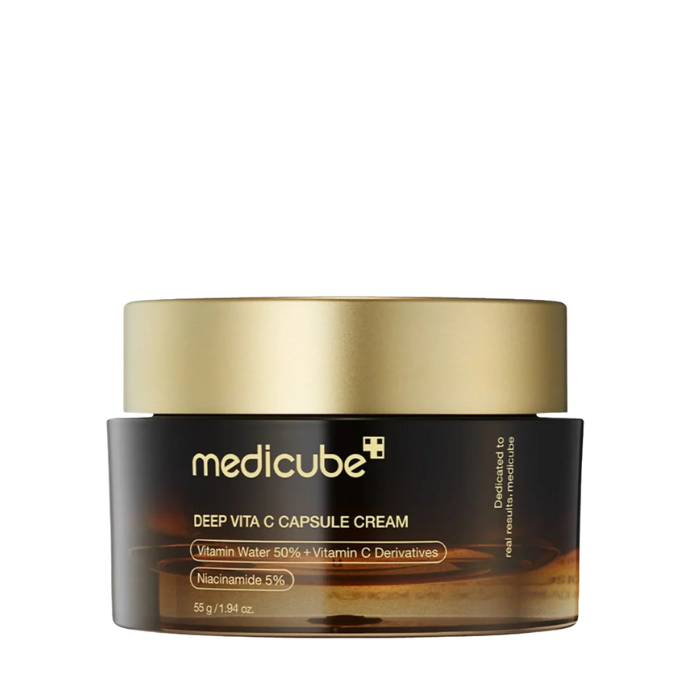 Medicube Deep Vita C Capsule Cream - veido kremas su vitaminu C