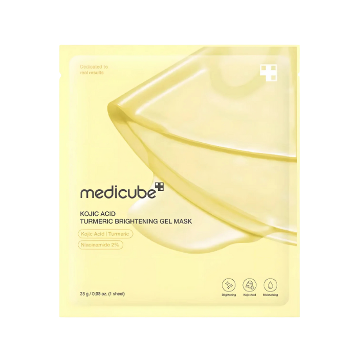 Medicube Kojic Acid Turmeric Brightening Gel Mask - skaistinamoji veido kaukė