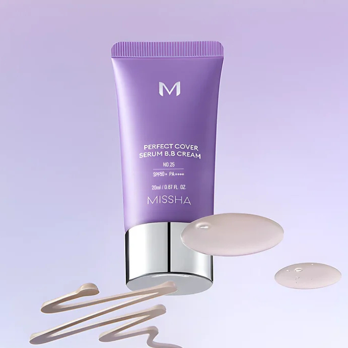 Missha M Perfect Cover Serum BB Cream SPF 42 PA+++ - daugiafunkcis BB kremas