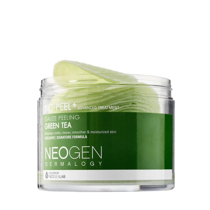 NEOGEN Dermalogy Bio-Peel Gauze Peeling Green Tea - šveičiamieji padeliai