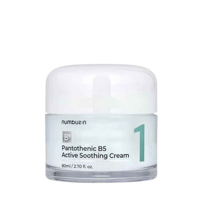 Numbuzin No. 1 Pantothenic B5 Active Soothing Cream - drėkinamasis veido kremas