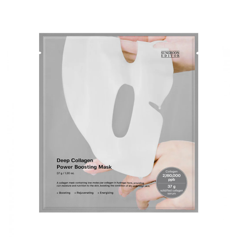 SUNGBOON EDITOR Deep Collagen Power Boosting Mask - lakštinė veido kaukė