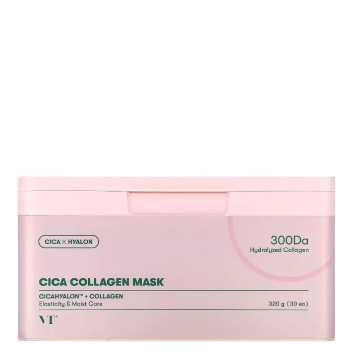 VT Cosmetics Cica Collagen Mask - stangrinamosios lakštinės veido kaukės