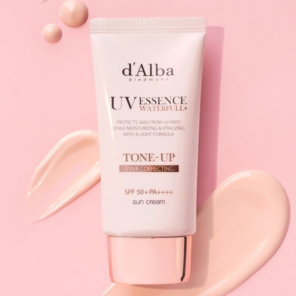 d'Alba Waterfull Tone-Up Sun Cream - apsauginis kremas nuo saulės