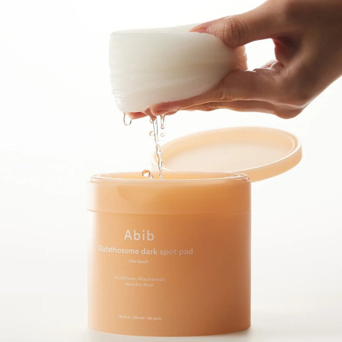 Abib Glutathiosome Dark Spot Pad Vita Touch - skaistinamieji veido padeliai