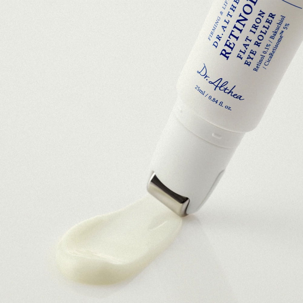 Dr. Althea Retinol Flat Iron Eye Roller - stangrinamasis paakių serumas