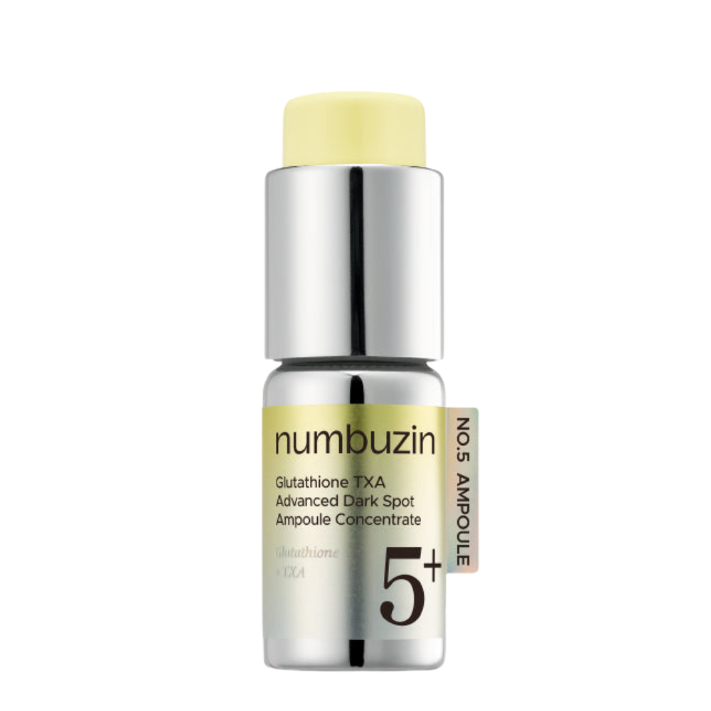 Numbuzin No.5 Glutathione TXA Advanced Dark Spot Ampoule Concentrate - intensyvaus poveikio skaistinamasis serumas