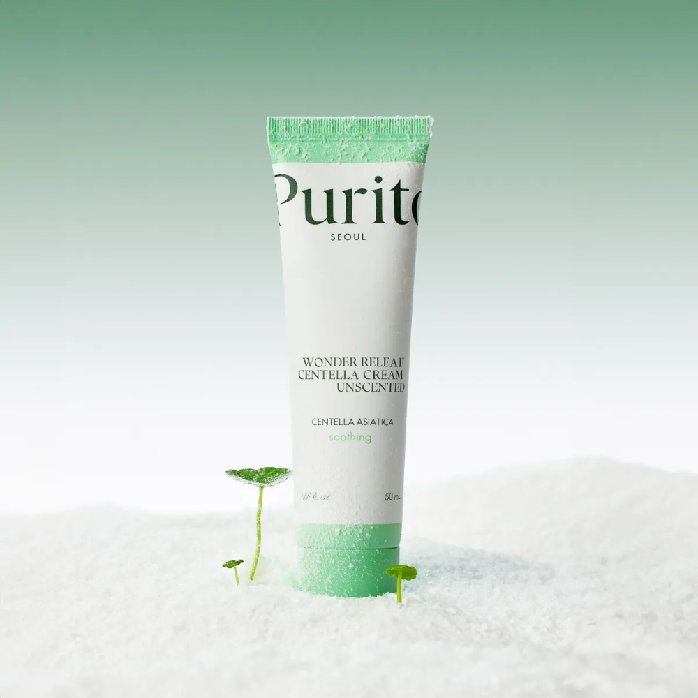 PURITO SEOUL Wonder Releaf Centella Cream Unscented - raminamasis veido kremas
