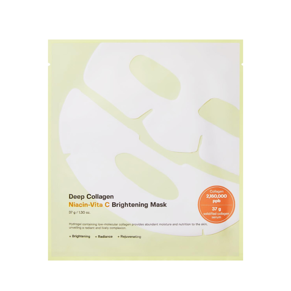 SUNGBOON EDITOR Deep Collagen Niacin Vita C Brightening Mask - skaistinamoji veido kaukė