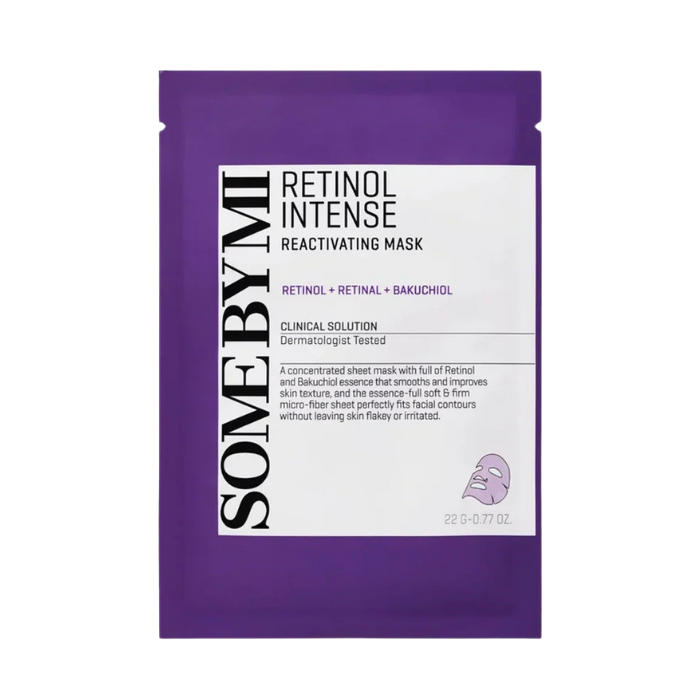 Some By Mi Retinol Intense Reactivating Mask - lakštinė veido kaukė su retinoliu