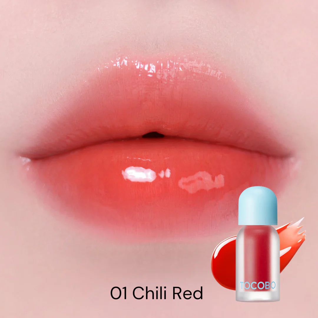 TOCOBO Juicy Berry Plumping Lip Oil - drėkinantis lūpų aliejus